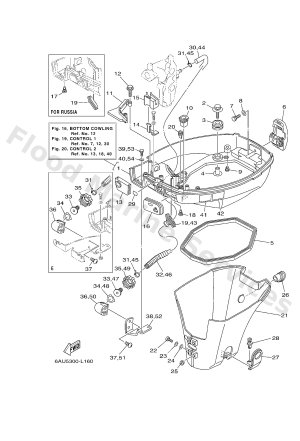 Diagram for BOTTOM COWLING