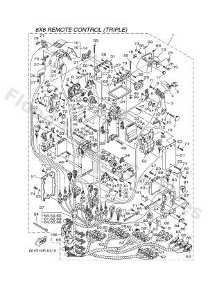 Diagram for DBW REMOTE CONTROL 3 (TRIPLE)
