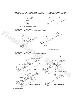 Diagram for WIRE HARNESS 1