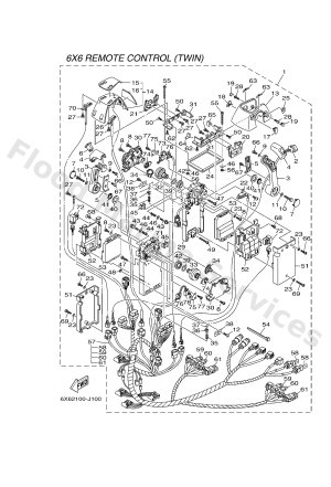 Diagram for DBW REMOTE CONTROL 2 (TWIN)