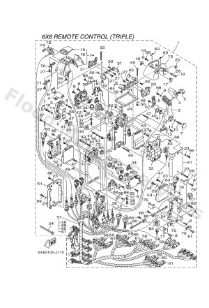 Diagram for DBW REMOTE CONTROL 3 (TRIPLE)