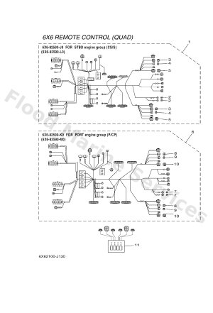 Diagram for DBW REMOTE CONTROL 5 (QUAD)