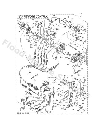 Diagram for DBW REMOTE CONTROL 6 (6X7)