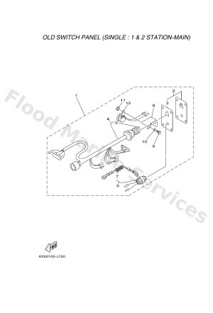 Diagram for SWITCH & PANEL 1 (SINGLE)