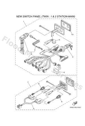 Diagram for SWITCH & PANEL 5 (TWIN)