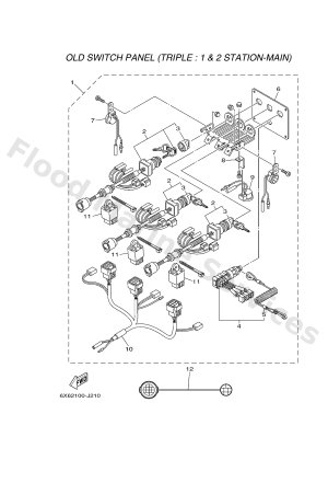 Diagram for SWITCH & PANEL 7 (TRIPLE)