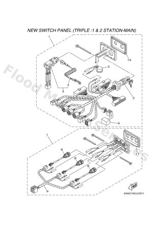 Diagram for SWITCH & PANEL 8 (TRIPLE)