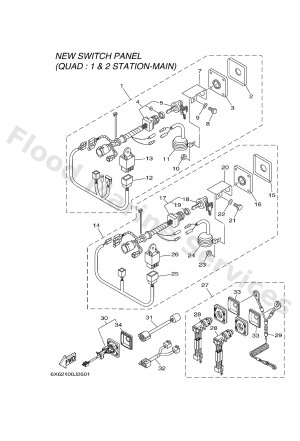 Diagram for SWITCH & PANEL 12 (QUAD)