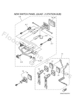 Diagram for SWITCH & PANEL 13 (QUAD)