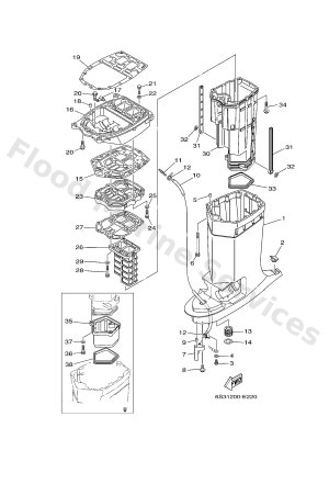 Diagram for UPPER CASING