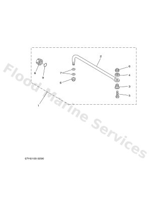 Diagram for STEERING GUIDE ATTACHMENT 1 ADITAMENTO GUIA DE GOBIERNO 1