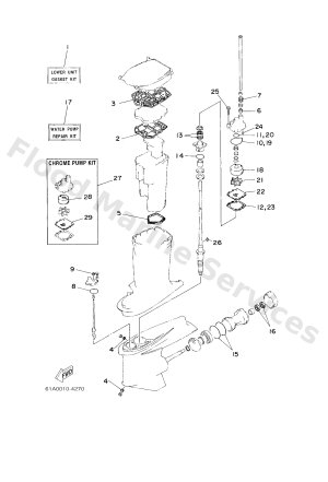 Diagram for REPAIR KIT 3