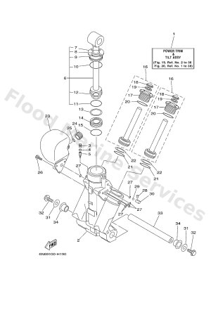 Diagram for POWER TRIM & TILT ASSY 1