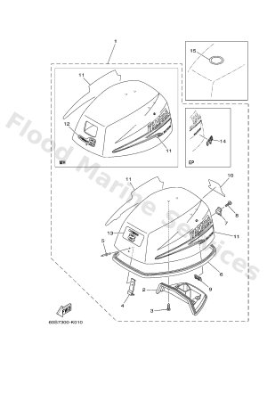 Diagram for TOP COWLING