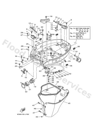 Diagram for BOTTOM COWLING