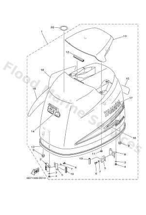 Diagram for TOP COWLING