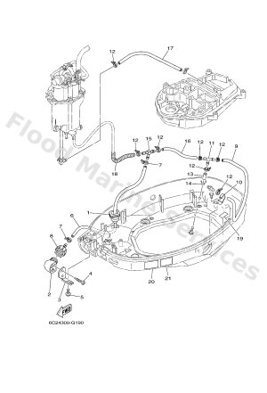 Diagram for BOTTOM COWLING 2