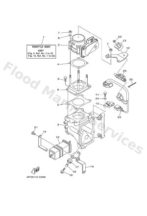 Diagram for THROTTLE BODY ASSY 1