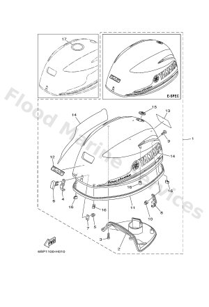 Diagram for TOP COWLING