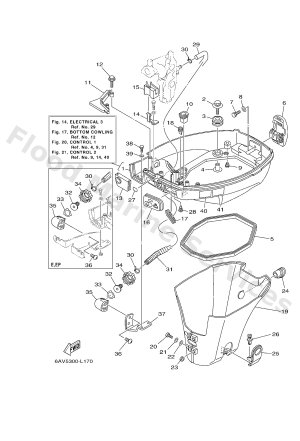Diagram for BOTTOM COWLING