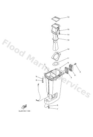 Diagram for UPPER CASING