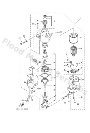 Diagram for STARTING MOTOR