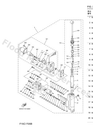 Diagram for パワーチルトアセンブリ