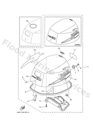 Diagram for TOP COWLING