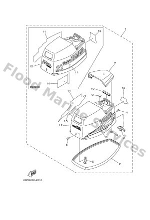 Diagram for TOP COWLING