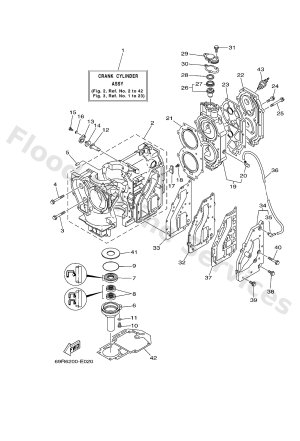 Diagram for CYLINDER & CRANKCASE