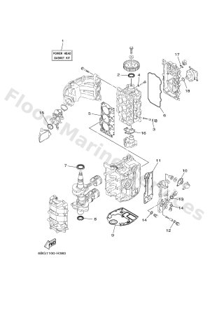 Diagram for REPAIR KIT 1