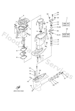 Diagram for REPAIR KIT 2