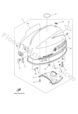 Diagram for TOP COWLING