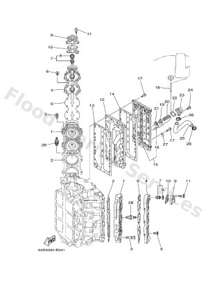 Diagram for CYLINDER & CRANKCASE 2