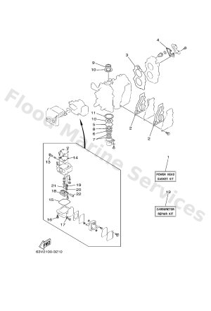 Diagram for REPAIR KIT 1