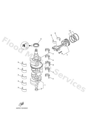 Diagram for CRANKSHAFT & PISTON