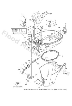 Diagram for BOTTOM COWLING