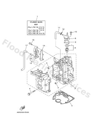 Diagram for CYLINDER & CRANKCASE 1