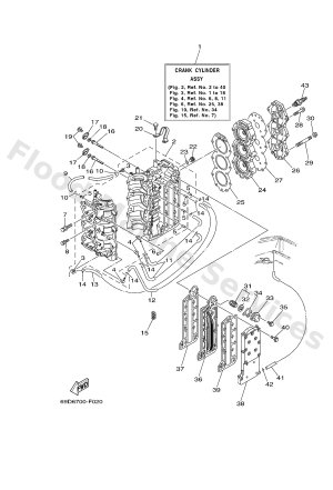 Diagram for CYLINDER & CRANKCASE