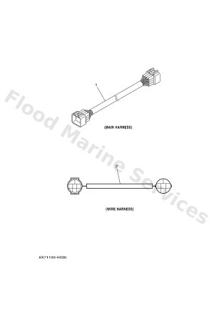 Diagram for ELECTRICAL WIRE HARNESS