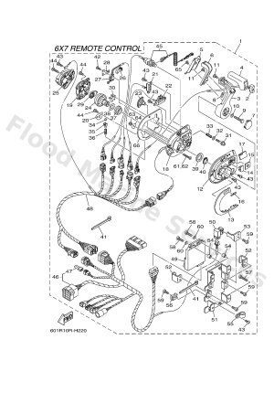 Diagram for DBW REMOTE CONTROL 4 (6X7)