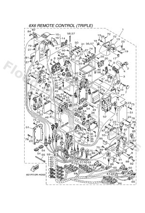 Diagram for DBW REMOTE CONTROL 3 (TRIPLE)