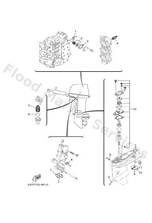 Diagram for SCHEDULED SERVICE PARTS