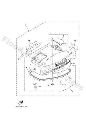 Diagram for TOP COWLING