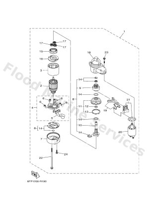 Diagram for STARTING MOTOR