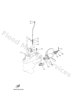 Diagram for LOWER CASING & DRIVE 2