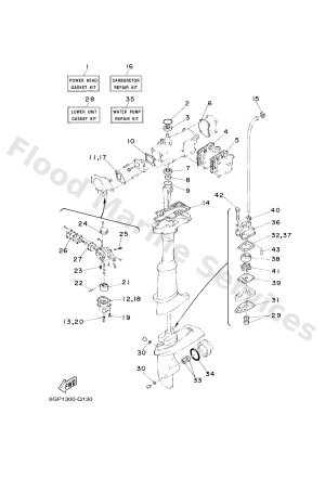 Diagram for REPAIR KIT
