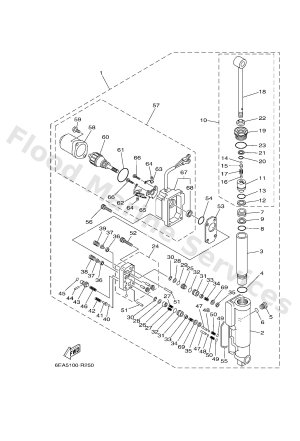 Diagram for POWER TILT ASSY