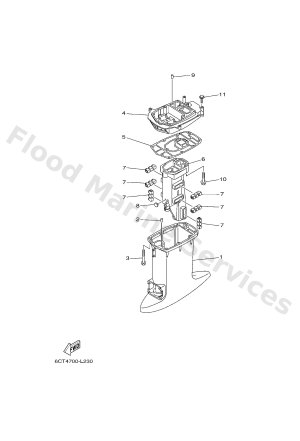 Diagram for UPPER CASING