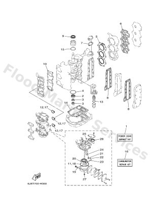 Diagram for REPAIR KIT 1